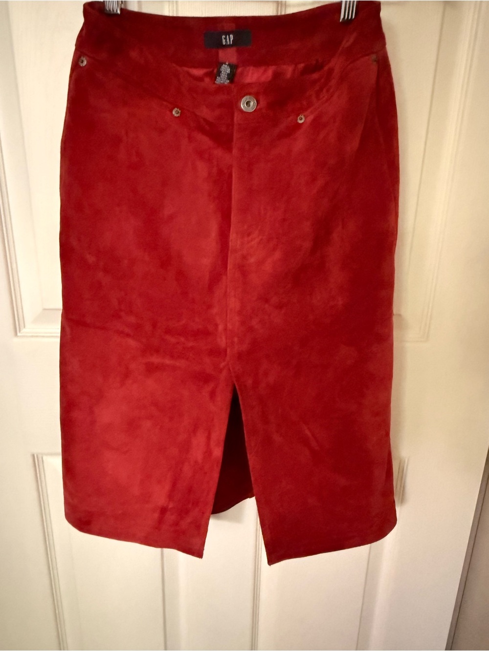 Vintage Suede Skirt